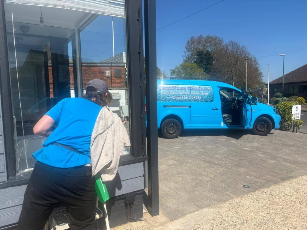 regular window cleaning